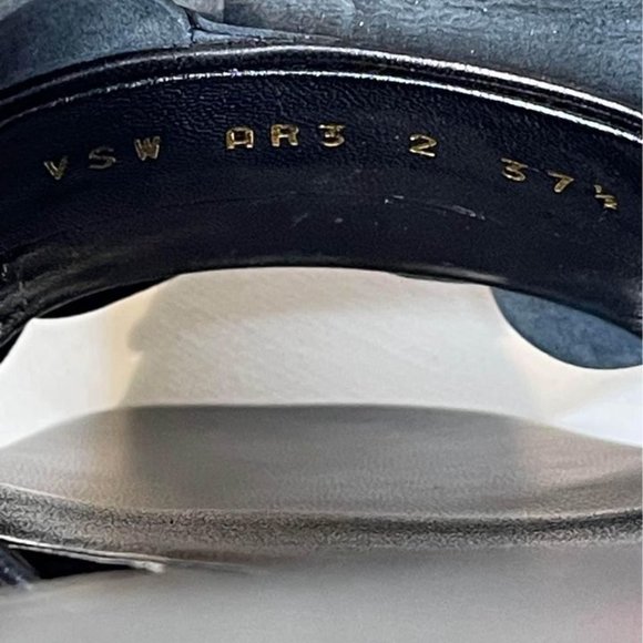 VALENTINO GARAVANI Black 03 Rose Edition Atelier Petal Flat Sandals - Picture 7 of 9